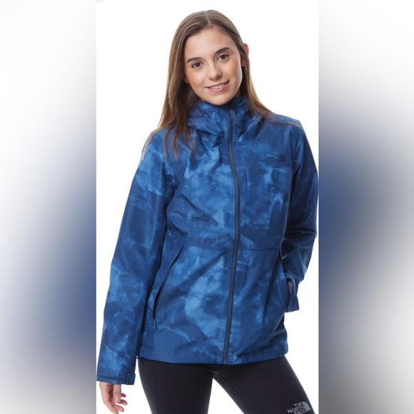 The North Face Printed Dryzzle Future Light Jacket - Women’s Size Medium - Picture 2 of 10